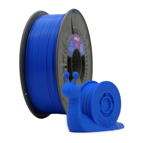 Winkle LA 870 Filament, 1,75 mm, 3D-Druck, Pla 870, Filament 3D-Druck, Ingeo 870, Pacifisches Blau, Spule 1000 g von Winkle
