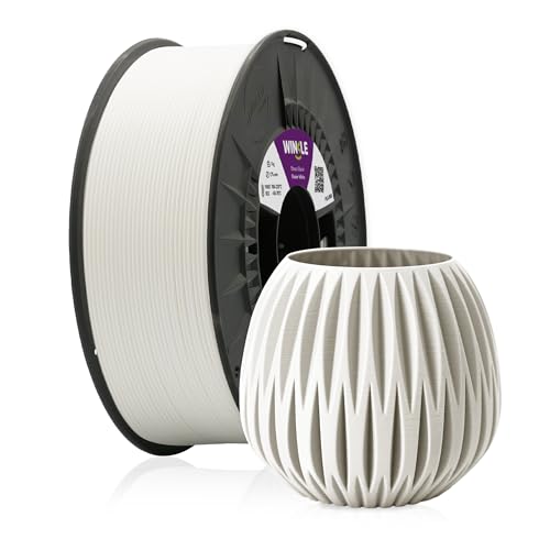 Winkle Lla 850 Filament, Pla 1,75 mm, 3D-Druck, Pla Ingeo 850, 3D-Filament, Weiß, Glaciar, 1000 g Spule von Winkle