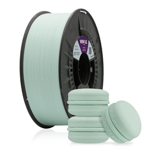 Winkle PLA-Filament | Pla 1,75 mm | Filamentdruck | 3D-Drucker | 3D-Filament | Farbe Meer Schaum | Spule 1000 g von Winkle