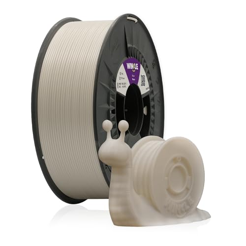WINKLE PLA HD Filament 2.85mm Perlmutt, 1kg Spule, 3D Drucker Filament Kompatibel mit FDM Druckern, 3D-Druckmaterialien, Maßgenauigkeit +/- 0.05mm, Bioabbaubar Leicht zu Bedrucken von WINKLE FEED YOUR PRINTER