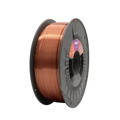 Winkle PLA-Filament SILK Copper Skillet | Pla 1,75 mm | Filament Print | 3D-Drucker | 3D-Filament | Farbe Copper Skillet | Spule 300 g von Winkle