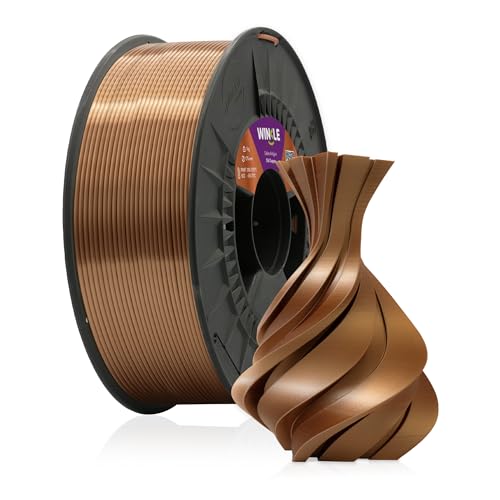 PLA Silk Filament (Seide) Winkle 1,75 mm, Kupfer, 300 g von Winkle