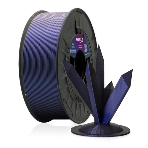 Winkle PLA HD Filament 1,75 mm blau Interferenz Filament für 3D-Druck, Spule 1000 kg von Winkle