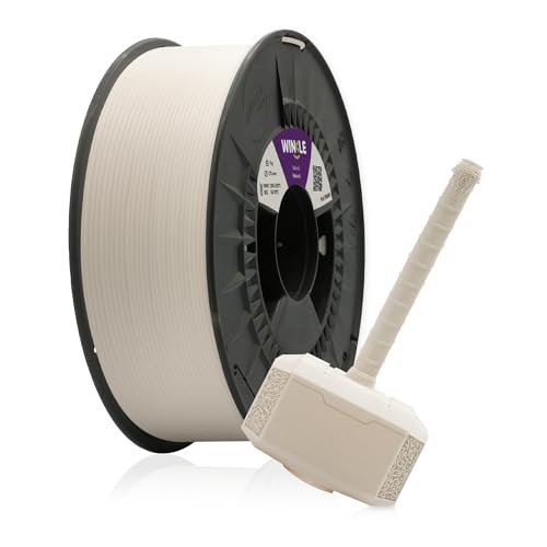 Winkle PLA TOUGH Filament, natürlich, 2,85 mm, Filamentdruck, 3D-Drucker, 3D-Filament, natürliche Farbe, 1000 g Spule von Winkle