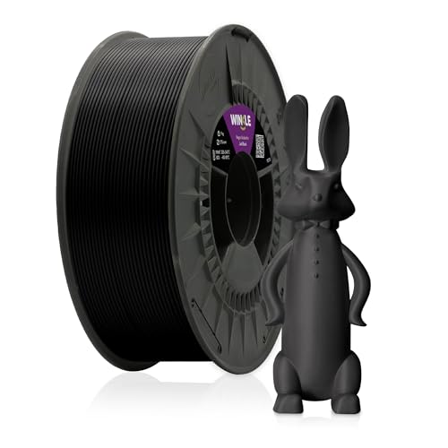 PETG Winkle Filament, 1,75 mm, Schwarz, 300 g von Winkle