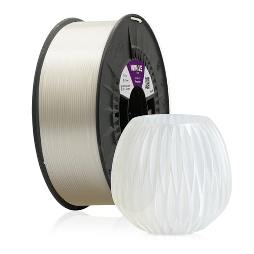 Winkle Pla 850 Filament | Pla 2,85 mm | 3D-Druck | Pla Ingeo 850 | 3D-Filament | Transparente Farbe | Spule 1000 g von Winkle