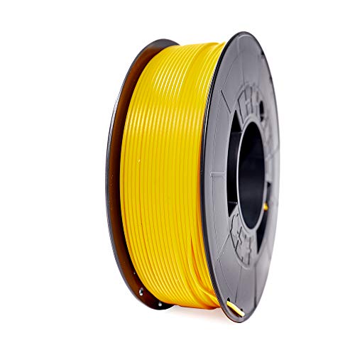 Winkle Tenaflex Filament 1,75 mm Kanariengelb Filament für 3D-Druck, Spule 200 g von Winkle