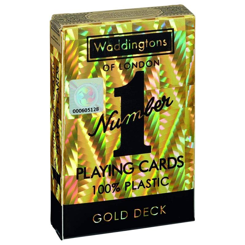 Waddington's No. 1 Spielkarten Gold von Winning Moves