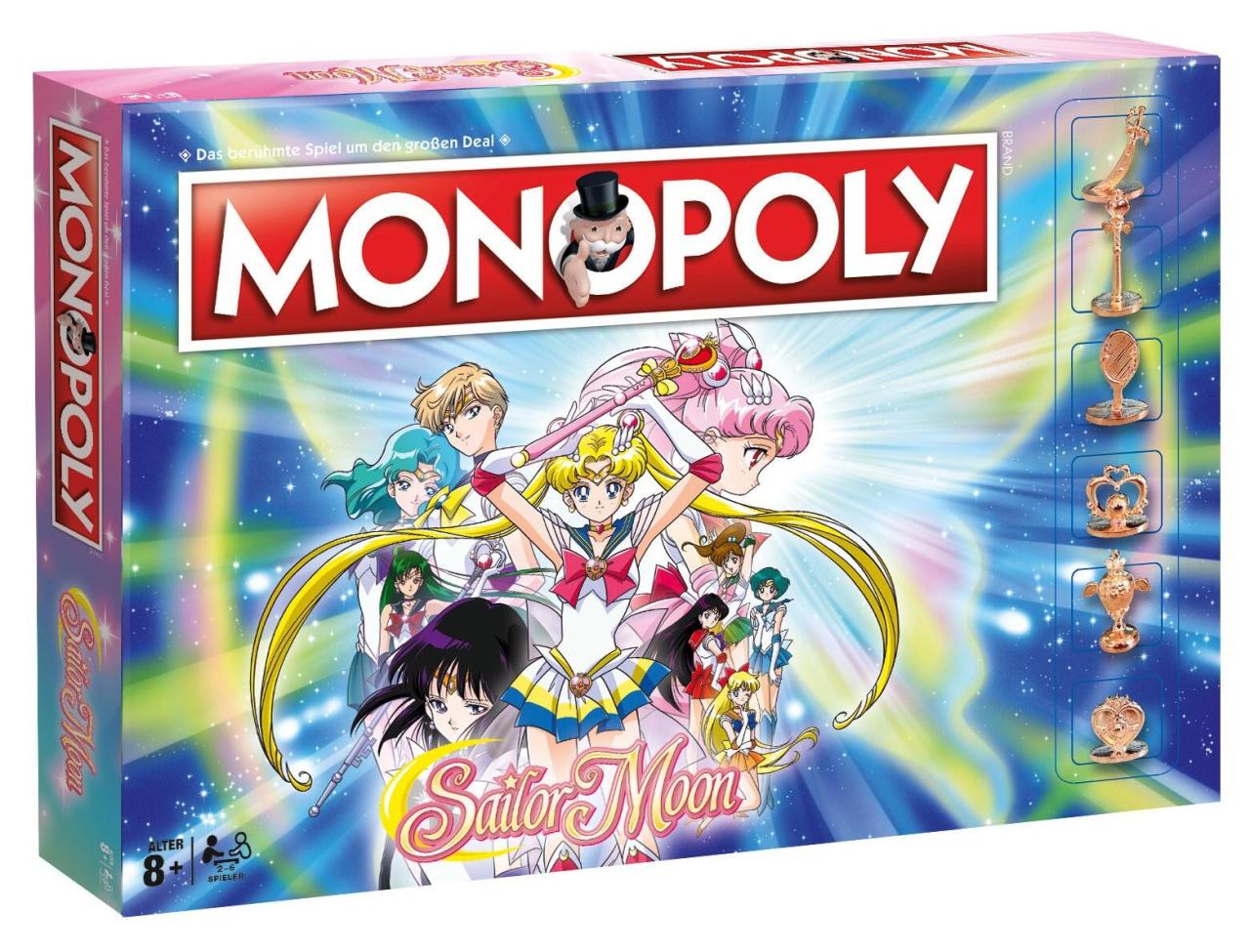 Winning Moves Brettspiel Monopoly Sailor Moon von Winning Moves