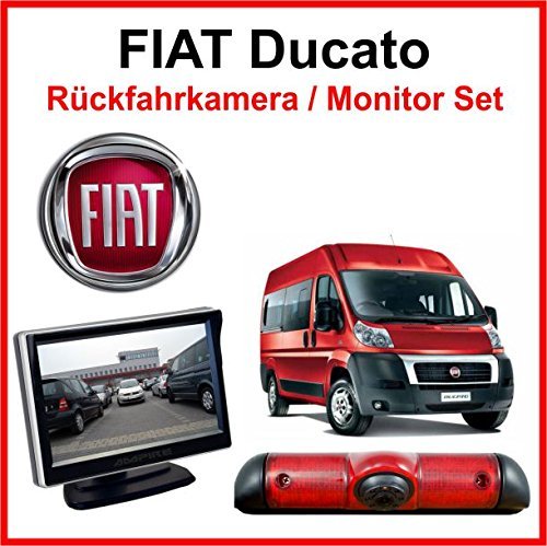 Fiat Ducato Rückfahrkamera / Monitor Set von Winserford