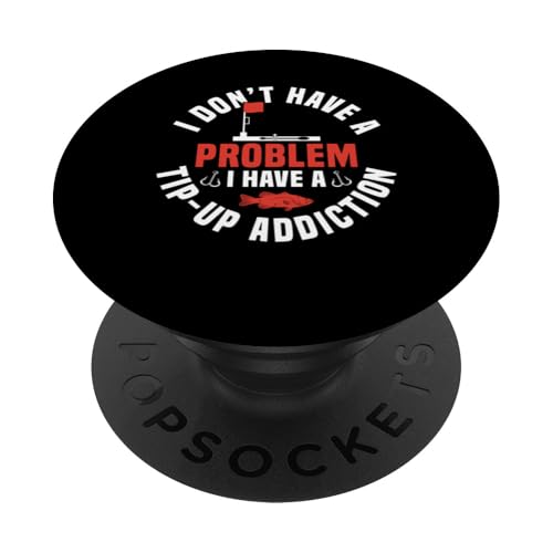 I Dont Have A Problem Ice Fishing PopSockets Klebender PopGrip I Dont Have A Problem Ice Fishing PopSockets Klebender PopGrip von Winter Eisfischen Sport Designs Idee Fischer