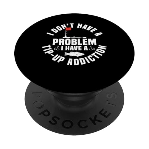 I Dont Have A Problem Ice Fishing PopSockets Klebender PopGrip I Dont Have A Problem Ice Fishing PopSockets Klebender PopGrip von Winter Eisfischen Sport Designs Idee Fischer