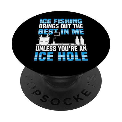 Ice Fishing Brings Out The Best In Me PopSockets Klebender PopGrip Ice Fishing Brings Out The Best In Me PopSockets Klebender PopGrip von Winter Eisfischen Sport Designs Idee Fischer