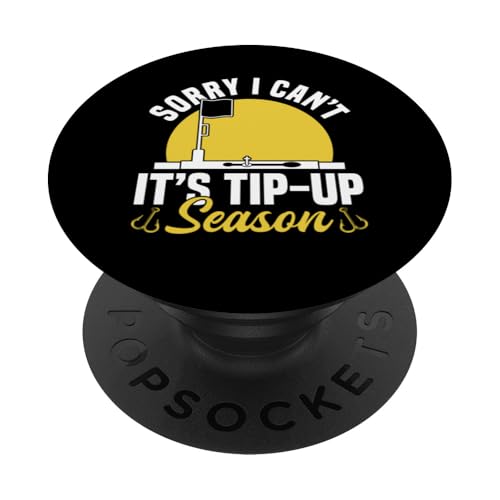 Sorry I Cant Its Tip Up Season Ice Fishing PopSockets Klebender PopGrip Sorry I Cant Its Tip Up Season Ice Fishing PopSockets Klebender PopGrip von Winter Eisfischen Sport Designs Idee Fischer