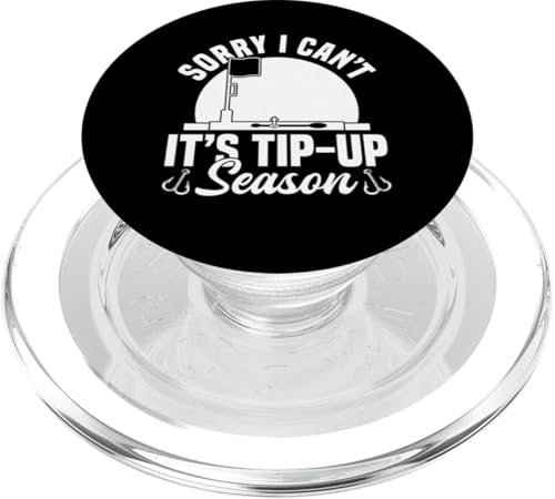 Sorry I Cant Its Tip Up Season Ice Fishing PopSockets PopGrip für MagSafe Sorry I Cant Its Tip Up Season Ice Fishing PopSockets PopGrip für MagSafe von Winter Eisfischen Sport Designs Idee Fischer
