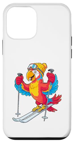 Buntes Papageien-Ski-Abenteuer Winterspaß Hülle für iPhone 12 mini von Winter Snow Animals