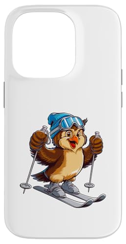 Lustiger Ski-Eulen-Charakter im Wintersport Hülle für iPhone 14 Pro Lustiger Ski-Eulen-Charakter im Wintersport Hülle für iPhone 14 Pro von Winter Snow Animals