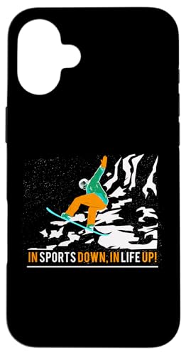 Cooles SNOWBOARDER SNOWBOARDING downhill SNOWBOARD SPORT fun Hülle für iPhone 16 Plus Cooles SNOWBOARDER SNOWBOARDING downhill SNOWBOARD SPORT fun Hülle für iPhone 16 Plus von Winter Sport und Freizeit Outdoor Geschenk Zubehör