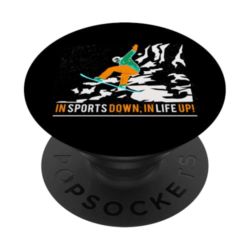 Cooles SNOWBOARDER SNOWBOARDING downhill SNOWBOARD SPORT fun PopSockets Klebender PopGrip Cooles SNOWBOARDER SNOWBOARDING downhill SNOWBOARD SPORT fun PopSockets Klebender PopGrip von Winter Sport und Freizeit Outdoor Geschenk Zubehör