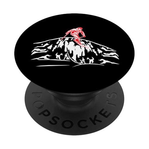 Cooles Ski Skier Downhill Berg Abenteuer Skifahren Skifahrer PopSockets Klebender PopGrip Cooles Ski Skier Downhill Berg Abenteuer Skifahren Skifahrer PopSockets Klebender PopGrip von Winter Sport und Freizeit Outdoor Geschenk Zubehör
