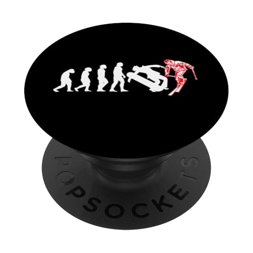 Evolution Ski Downhill Berg Skifahren Snowboard Skifahrer PopSockets Klebender PopGrip Evolution Ski Downhill Berg Skifahren Snowboard Skifahrer PopSockets Klebender PopGrip von Winter Sport und Freizeit Outdoor Geschenk Zubehör