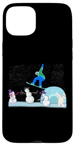 SNOWBOARDER SNOWBOARDING downhill SNOWBOARD Schneemann SPORT Hülle für iPhone 15 Plus SNOWBOARDER SNOWBOARDING downhill SNOWBOARD Schneemann SPORT Hülle für iPhone 15 Plus von Winter Sport und Freizeit Outdoor Geschenk Zubehör