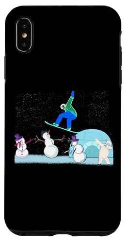 SNOWBOARDER SNOWBOARDING downhill SNOWBOARD Schneemann SPORT Hülle für iPhone XS Max SNOWBOARDER SNOWBOARDING downhill SNOWBOARD Schneemann SPORT Hülle für iPhone XS Max von Winter Sport und Freizeit Outdoor Geschenk Zubehör