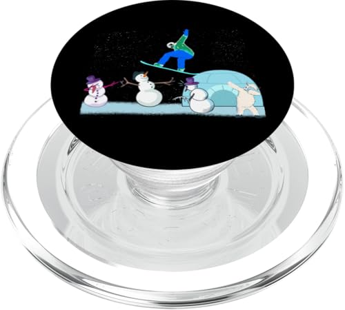 SNOWBOARDER SNOWBOARDING downhill SNOWBOARD Schneemann SPORT PopSockets PopGrip für MagSafe SNOWBOARDER SNOWBOARDING downhill SNOWBOARD Schneemann SPORT PopSockets PopGrip für MagSafe von Winter Sport und Freizeit Outdoor Geschenk Zubehör