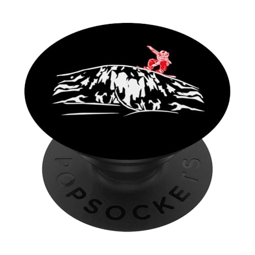 SNOWBOARDER SNOWBOARDING downhill Zubehör SNOWBOARD apres PopSockets Klebender PopGrip SNOWBOARDER SNOWBOARDING downhill Zubehör SNOWBOARD apres PopSockets Klebender PopGrip von Winter Sport und Freizeit Outdoor Geschenk Zubehör