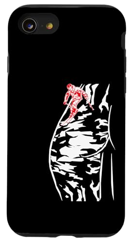 Ski Skier extrem Downhill Berg Skifahren Skifahrer Sport Hülle für iPhone SE (2020) / 7 / 8 von Winter Sport und Freizeit Outdoor Geschenk Zubehör