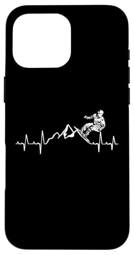 Snowboarding Snowboarders fun Herzschlag Snowboard Hülle für iPhone 16 Pro Max Snowboarding Snowboarders fun Herzschlag Snowboard Hülle für iPhone 16 Pro Max von Winter Sport und Freizeit Outdoor Geschenk Zubehör
