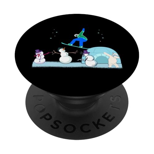 Snowboarding Snowboarders fun Schneemänner Snowboard PopSockets Klebender PopGrip Snowboarding Snowboarders fun Schneemänner Snowboard PopSockets Klebender PopGrip von Winter Sport und Freizeit Outdoor Geschenk Zubehör