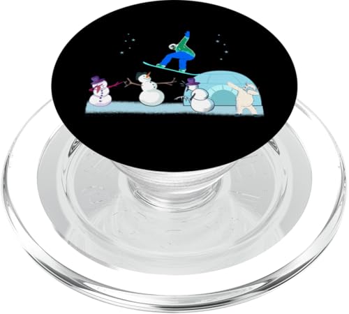 Snowboarding Snowboarders fun Schneemänner Snowboard PopSockets PopGrip für MagSafe Snowboarding Snowboarders fun Schneemänner Snowboard PopSockets PopGrip für MagSafe von Winter Sport und Freizeit Outdoor Geschenk Zubehör