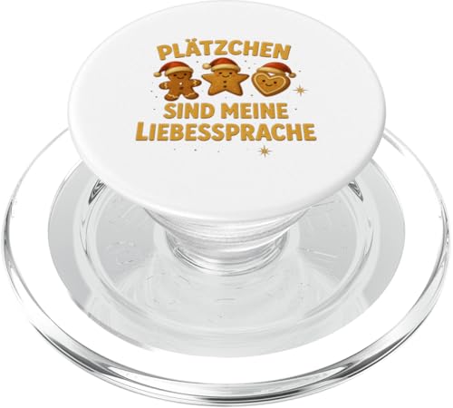 Plätzchen sind meine Liebessprache Weihnachts Design PopSockets PopGrip für MagSafe Plätzchen sind meine Liebessprache Weihnachts Design PopSockets PopGrip für MagSafe von Winterzauber by C.B.L.