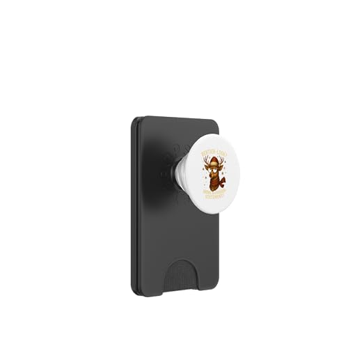 Rentier-Look Fashion Statement Weihnachtsdesign Frauen PopSockets PopWallet für MagSafe Rentier-Look Fashion Statement Weihnachtsdesign Frauen PopSockets PopWallet für MagSafe von Winterzauber by C.B.L.