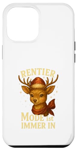 Rentier Mode ist immer in Weihnachtsdesign Frauen Hülle für iPhone 12 Pro Max Rentier Mode ist immer in Weihnachtsdesign Frauen Hülle für iPhone 12 Pro Max von Winterzauber by C.B.L.