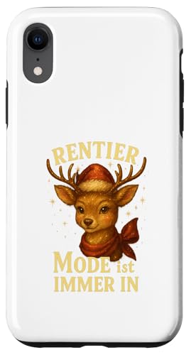 Rentier Mode ist immer in Weihnachtsdesign Frauen Hülle für iPhone XR Rentier Mode ist immer in Weihnachtsdesign Frauen Hülle für iPhone XR von Winterzauber by C.B.L.