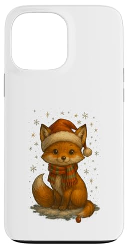 Süßer Weihnachtsfuchs Vintage Design für Kinder Hülle für iPhone 13 Pro Max Süßer Weihnachtsfuchs Vintage Design für Kinder Hülle für iPhone 13 Pro Max von Winterzauber by C.B.L.