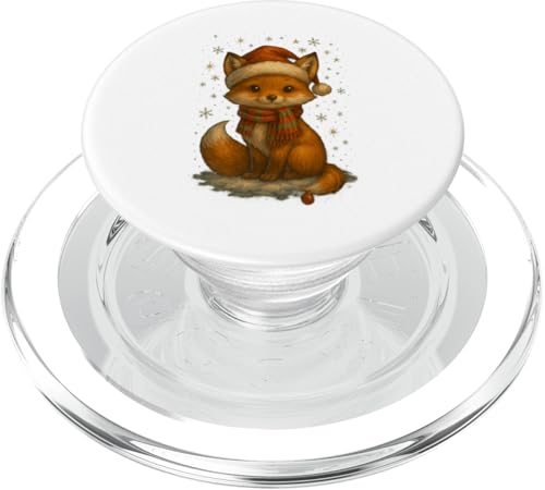 Süßer Weihnachtsfuchs Vintage Design für Kinder PopSockets PopGrip für MagSafe Süßer Weihnachtsfuchs Vintage Design für Kinder PopSockets PopGrip für MagSafe von Winterzauber by C.B.L.