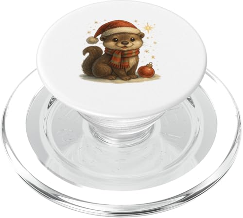 Süßer Weihnachtsotter Vintage Design für Kinder PopSockets PopGrip für MagSafe Süßer Weihnachtsotter Vintage Design für Kinder PopSockets PopGrip für MagSafe von Winterzauber by C.B.L.
