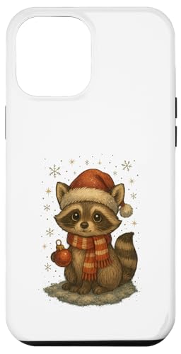 Süßer Weihnachtswaschbär Vintage Design für Kinder Hülle für iPhone 12 Pro Max Süßer Weihnachtswaschbär Vintage Design für Kinder Hülle für iPhone 12 Pro Max von Winterzauber by C.B.L.