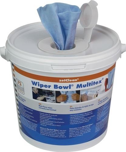 Wiper Bowl Handreinigungstuch ® Multitex® hohe Reinigungskraft 72 Tü.Eimer von Wiper Bowl