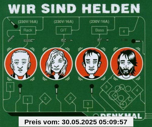 Denkmal von Wir Sind Helden