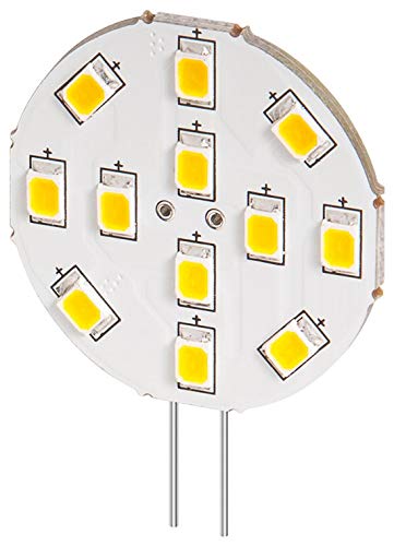 10er Set WireThinX LED Einbaustrahler 2 W Sockel G4, ersetzt 20 W, 170 Lumen warm-weißes Licht mit 2800 K von WireThinx