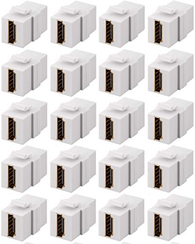 20er Set WireThinX HDMI Keystone-Modul mit HDMI Doppel-Buchse 20er Set WireThinX HDMI Keystone-Modul mit HDMI Doppel-Buchse von WireThinx