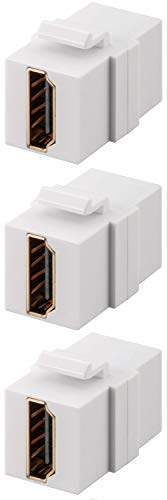3er Set WireThinX HDMI Keystone-Modul mit HDMI Doppel-Buchse 3er Set WireThinX HDMI Keystone-Modul mit HDMI Doppel-Buchse von WireThinx