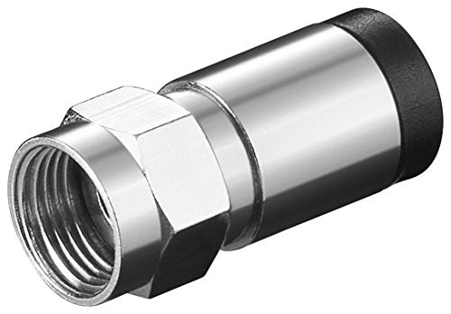 WireThinx 5er Set F-Kompressions-Stecker Für Kabel Außen ø 7,0 mm von WireThinx