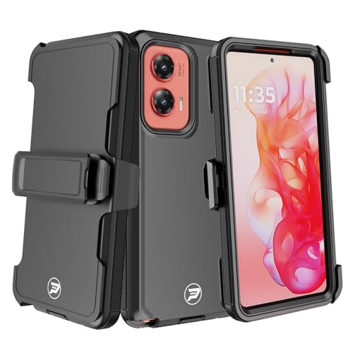 Wireless ProTech Schutzhülle kompatibel mit Motorola Moto G Stylus (2024), robustes Gürtelclip-Holster mit robustem, dreilagigem TPU und Polycarbonat, glatte Hülle von Wireless PROTECH
