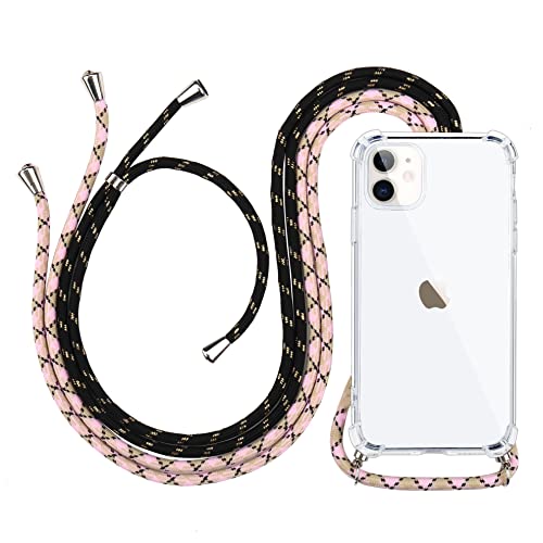 Wirvyuer Handykette Kompatibel mit iPhone 11 Hülle mit 2 Abnehmbar Band Handyhülle Halskette zum Umhängen Transparent Case mit Kordel Silikon Schutzhülle für iPhone 11 Durchsichtig Wirvyuer Handykette Kompatibel mit iPhone 11 Hülle mit 2 Abnehmbar Band Handyhülle Halskette zum Umhängen Transparent Case mit Kordel Silikon Schutzhülle für iPhone 11 Durchsichtig von Wirvyuer