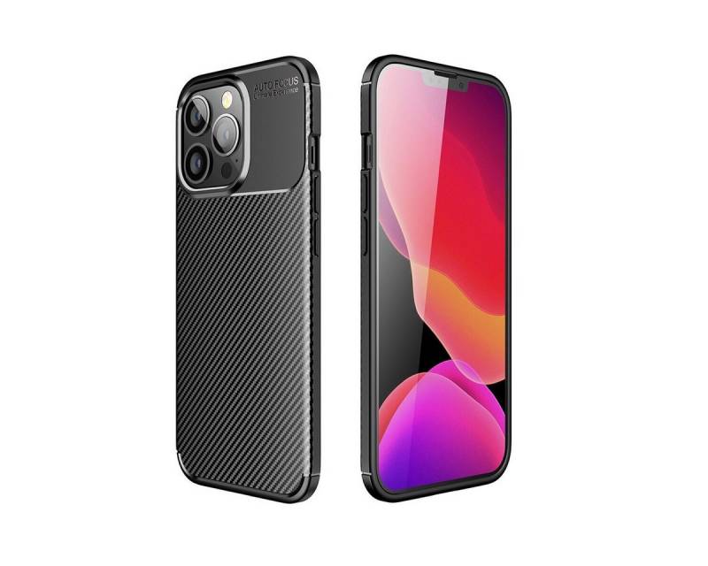 Wisam Handyhülle Premium Carbon Hülle für Xiaomi Redmi Note 14 Pro/Plus 5G von Wisam